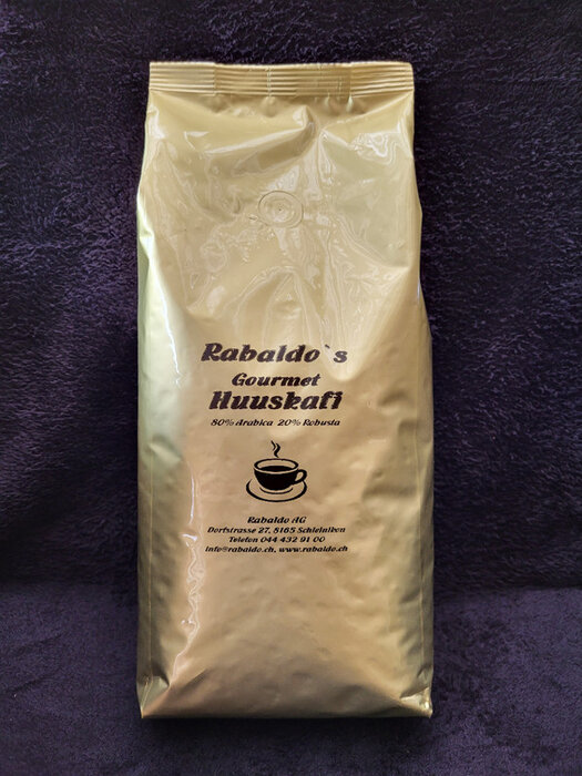 Rabaldo's Gourmethuuskafi 80% Arabica, 20% Robusta